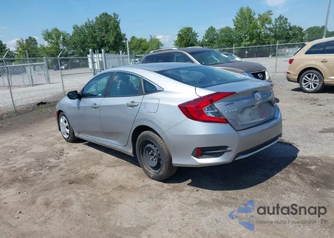 2019 Honda Civic Lx z USA, uszkodzony, nr VIN 2HGFC2F63KH588050